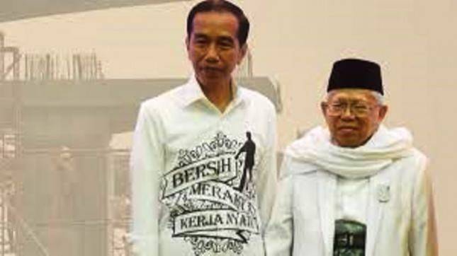 KPU: Unggul 16,59 Juta Suara, Jokowi-Ma&rsquo;ruf Unggul di 21 Provinsi