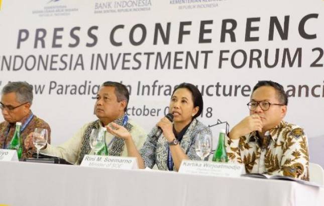 Forum Investasi Indonesia 2018 Angkat Paradigma Baru dalam Pembiayaan Infrastruktur