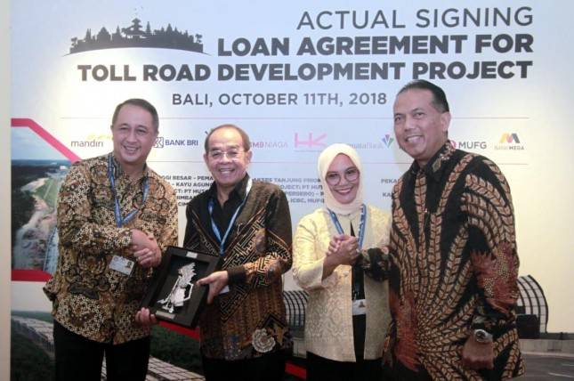 Bank Mandiri Kucurkan Rp2,041 Triliun untuk Bangun Ruas Tol Terbanggi Besar -Kayu Agung