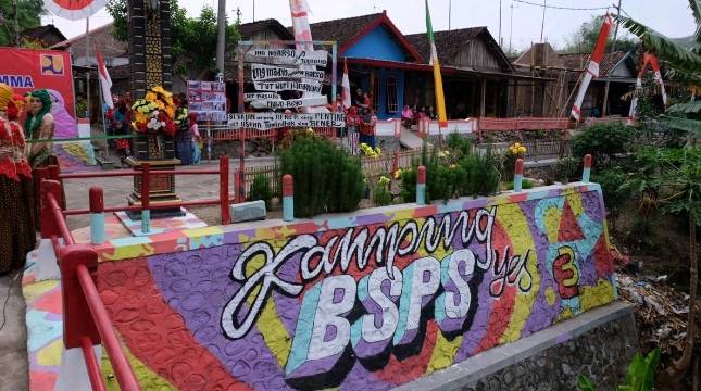 Kementerian PUPR Resmikan Kampung Bantuan Stimulan Perumahan Swadaya di Jombang