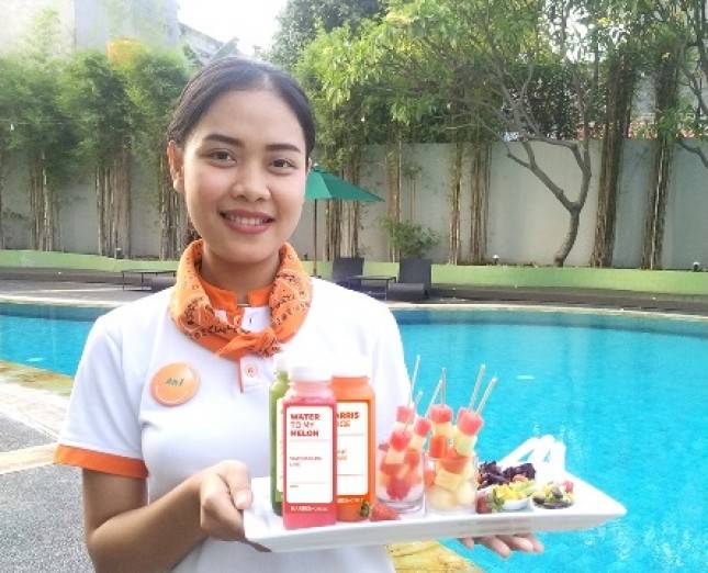 HARRIS Hotels Merayakan Hari Kesehatan Nasional 2018 Menyediakan Healthy Corner  