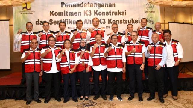 Kementerian PUPR  Dorong Tenaga Ahli Level Direksi di BUMN Ikuti Sertifikasi K3