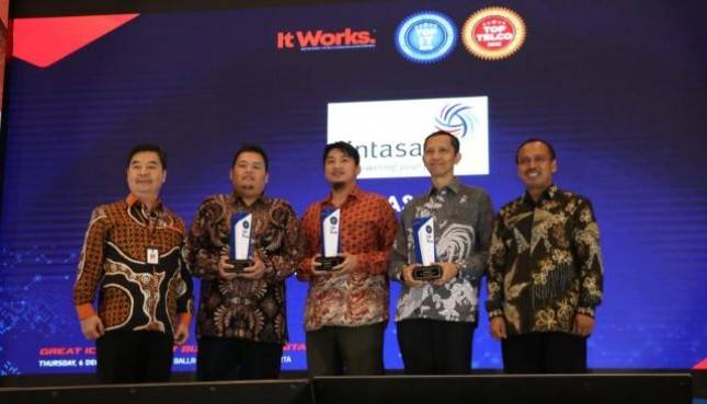 Lintasarta Borong Tiga Penghargaan di TOP IT & Telco 2018
