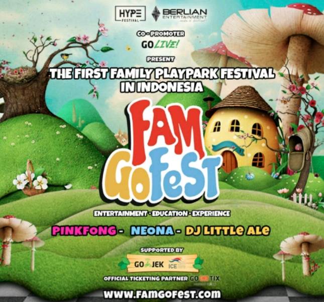 FamGoFest Jadi Destinasi Liburan Keluarga di Akhir Tahun