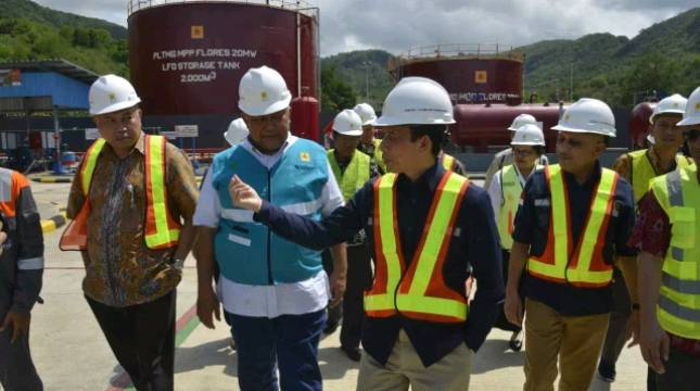 Tinjau Operasional PLTMG MPP Flores, Arcandra Tegaskan Akan Segera Ganti HSD Dengan Gas