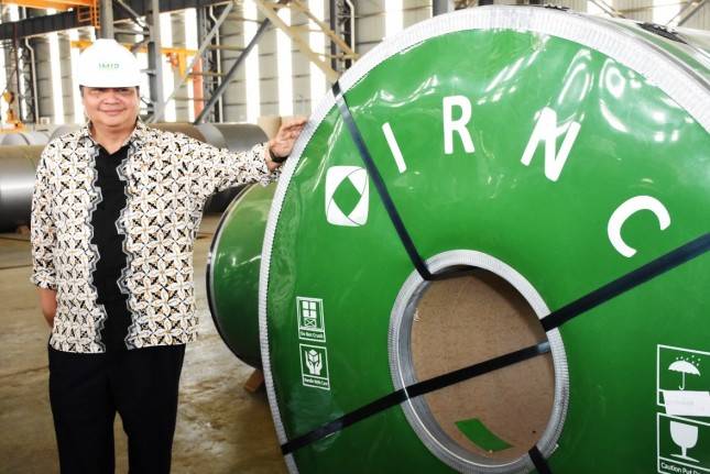 Menperin Airlangga Sebut Kawasan Industri di Morowali Jadi Lokomotif Hilirasi Industri Logam