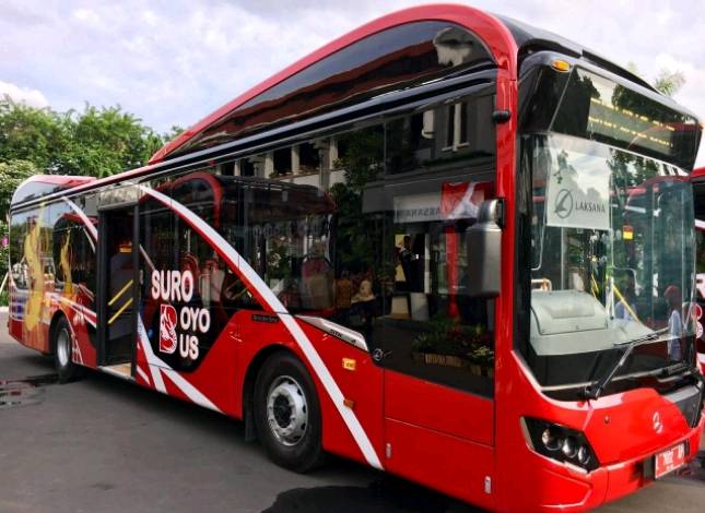 Mercedes-Benz Jadi yang Pertama Dukung Konsep Ramah Lingkungan Bus Suroboyo