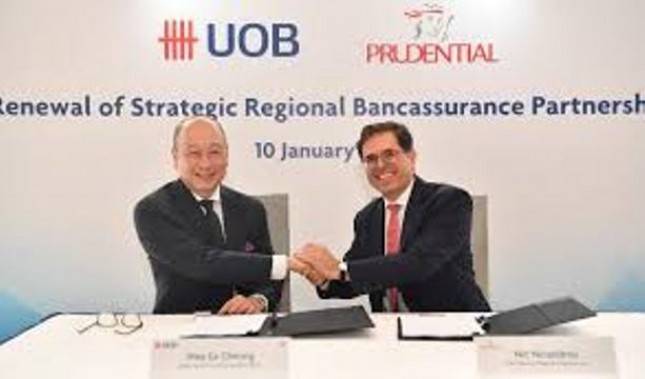 UOB Memperbarui Perjanjian Strategis Bancassurance dengan Prudential  