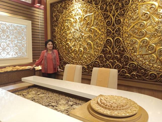Gayatri Meninjau Rumah Peradaban Bangsa