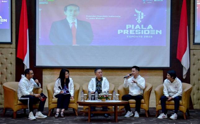Pupuk Talenta Muda di Industri Olah Raga Elektronik, Piala Presiden Esports 2019 Resmi Digelar