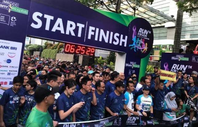 MRCC Siloam Hospitals Semanggi Dedikasikan Charity Run 5K Run for Hope untuk Pasien Kanker