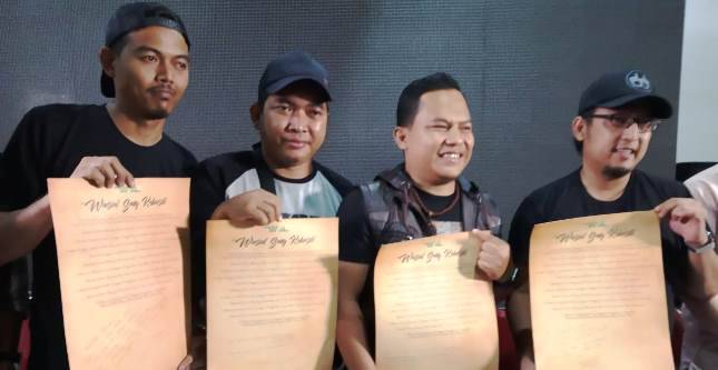 Band Wali Rilis Wasiat Sang Kekasih untuk Sahabat Korban Tsunami Banten
