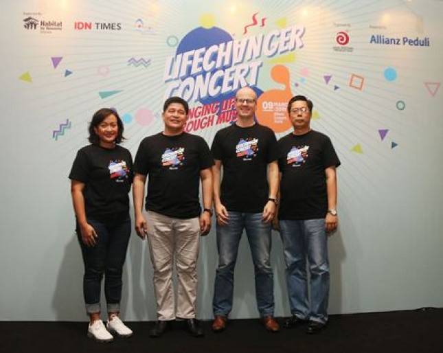 Yayasan Allianz Peduli Gelar Konser Musik Lifechanger 