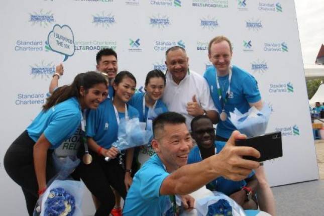 Perkuat Komitmen Dukung Inisiatif Belt & Road, Standard Chartered Gelar Acara Lari di 44 Negara 