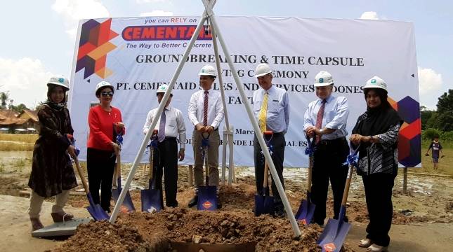 Rogok Kocek USD 1 Juta, PT Cementaid Sales and Services Indonesia Bangun Pabrik di MICE