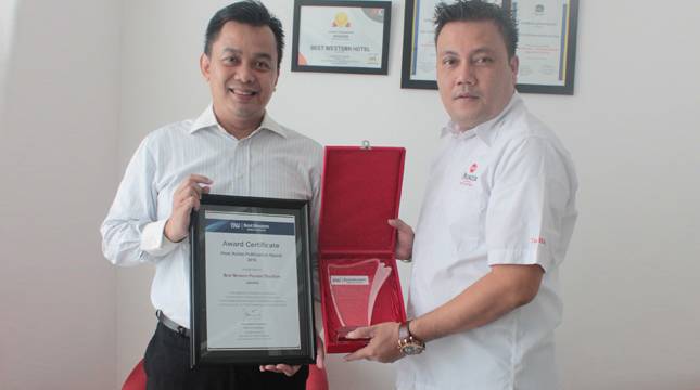 Best Western Premier The Hive Raih The Most Active Publication Award 2016