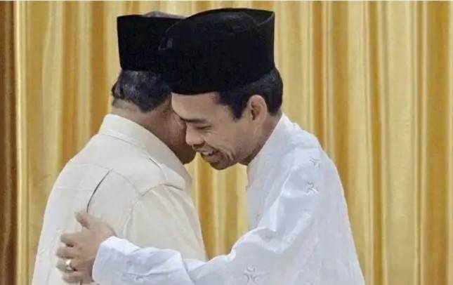 UAS Ungkap Sinyal  Prabowo Jadi Presiden 