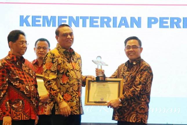 Kemenperin Sabet Juara Ketiga Unit Kearsipan Kementerian Terbaik Nasional
