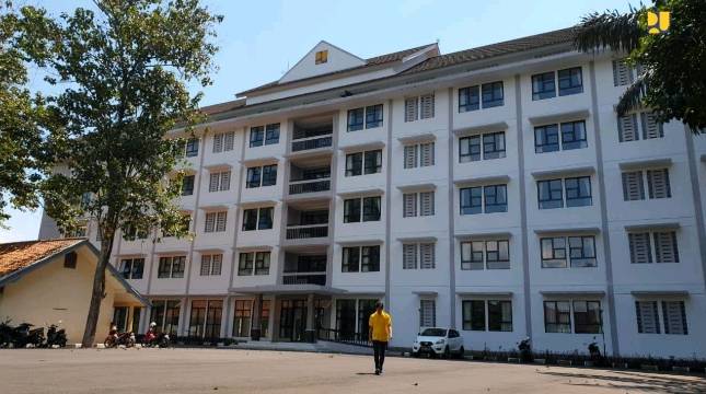 Empat Tower Rusunawa Mahasiswa Jawa Tengah Siap Digunakan