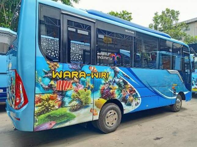 Bus Gratis dengan Penampilan Baru di TIJA, Lebaran Tambah Asik