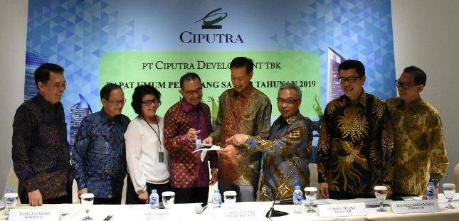 PT Ciputra Development Tbk Bagikan Dividen Rp 185 Miliar