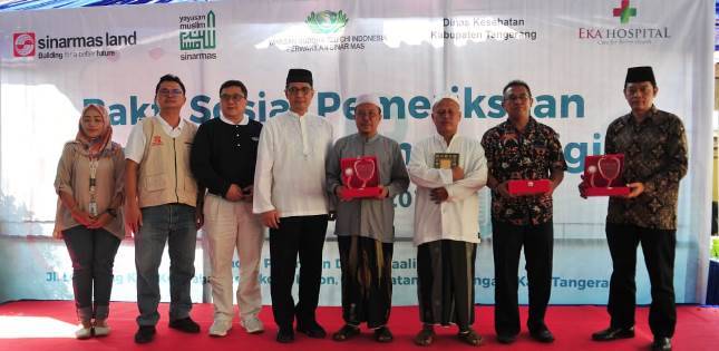 Sinar Mas Land Fasilitasi Bakti Sosial Kesehatan Lintas Organisasi Untuk Ratusan Warga Tangerang