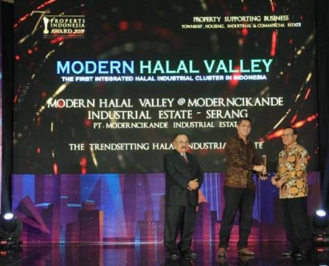 PIA 2019,  ModernCikande Raih Penghargaan The Trendsetting Halal Industrial Estate
