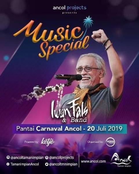 Iwan Fals akan Temui Penggemaarnyaa di Pantai Ancol