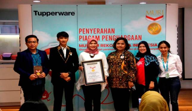 Tupperware Indonesia Raih Rekor Dunia