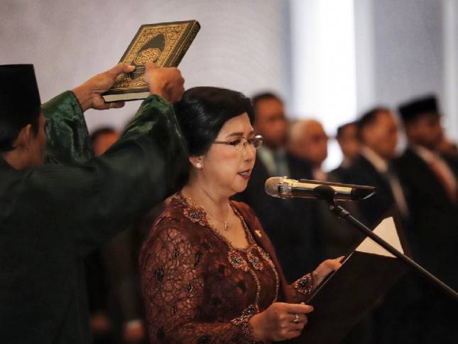 Destry Damayanti Resmi Jabat Deputi Gubernur Senior BI