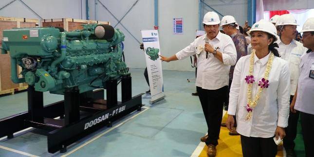 Menteri Rini Dorong Boma Bisma Rajai Industri Mesin Diesel  Nasional