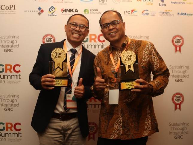 Bank bjb Raih Penghargaan TOP GRC 2019 