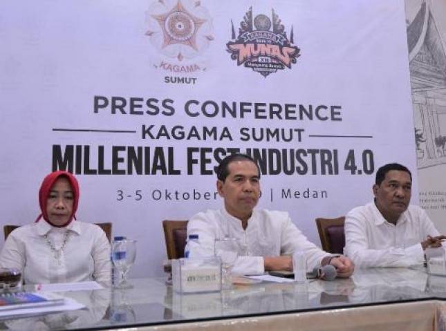 Kagama Sumut Gelar Millenial Fest Industri 4.0