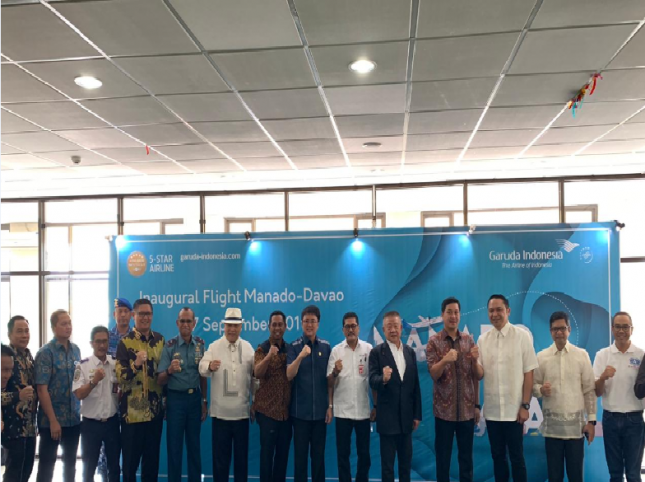 Garuda Indonesia Resmi Layani Rute Penerbangan Manado &ndash; Davao PP