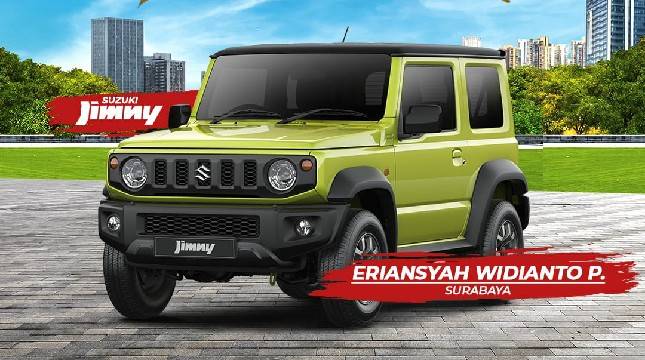 Suzuki Umumkan Pemenang Jimny dalam Program MERDEKA
