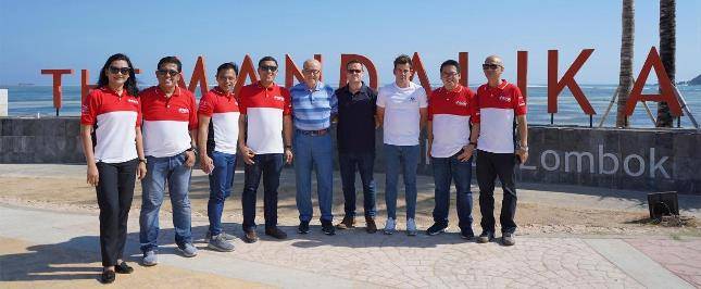 Dorna Sports Tinjau Pembangunan Sirkuit Mandalika di NTB   
