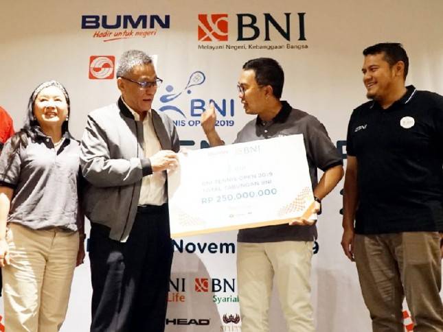 BNI Tennis Open 2019 Siap Dimulai