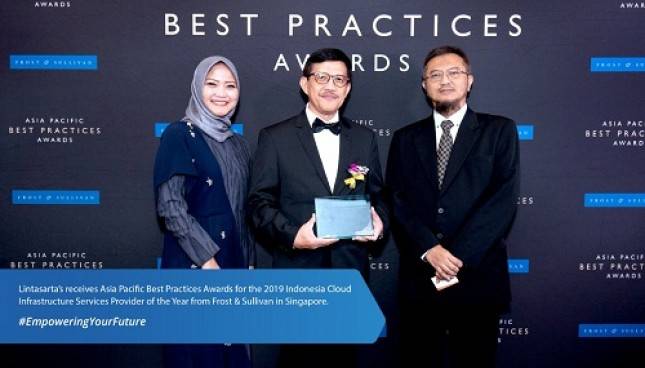 Lintasarta Sabet Penghargaan Internasional Cloud Infrastructure Services Provider of The Year