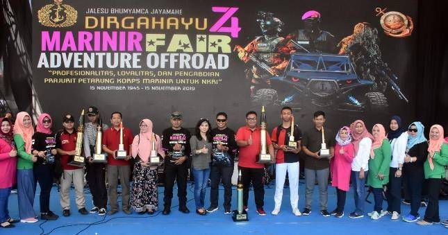 Danpasmar 2 Menutup Lomba Ketrampilan Baris Berbaris