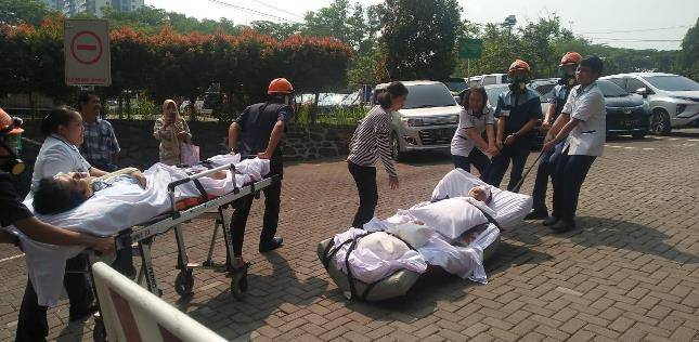 Keberadan Tenda Besar Sebagai Ruang Rawat Disimulaikan Siloam Hospitals 