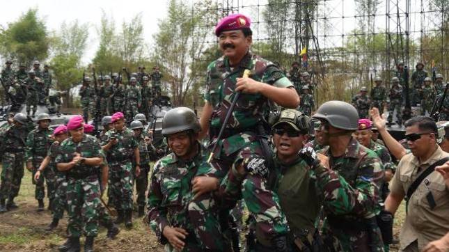 Panglima TNI : Prajurit Marinir Harus Siap Dengan Perubahan dan Beradaptasi Pada Tuntutan Zaman  