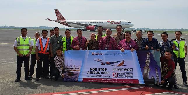 Batik Air Berikan Pilihan Berkualitas Surabaya &ndash; Madinah 