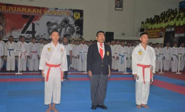 Korps Marinir Gelar Kejuaraan Karate