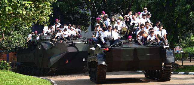 Dankormar Hadiri Acara Baksos Pajero Indonesia One