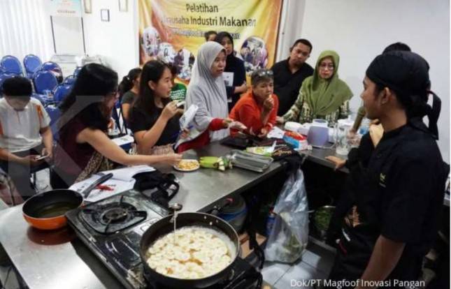 PT Magfood Inovasi Pangan Gelar Pelatihan Wirausaha Produksi Makanan