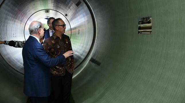 Telan Investasi USD40 juta, PT. Future Pipe Industries Memulai Ekspor Produk Industri Pipanya ke Amerika Serikat