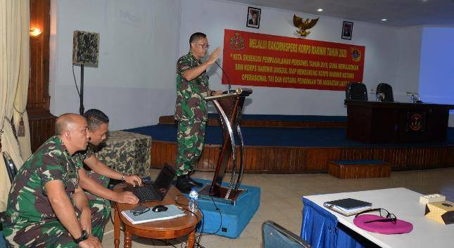 Rakornispers Kormar 2020 di Bhumi Marinir Cilandak