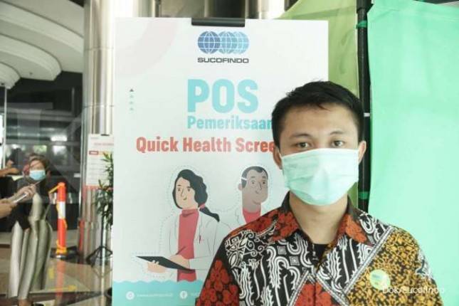 Hambat Corona, PT Sucofindo Lakukan Quick Health Screening di Wilayah Kerja