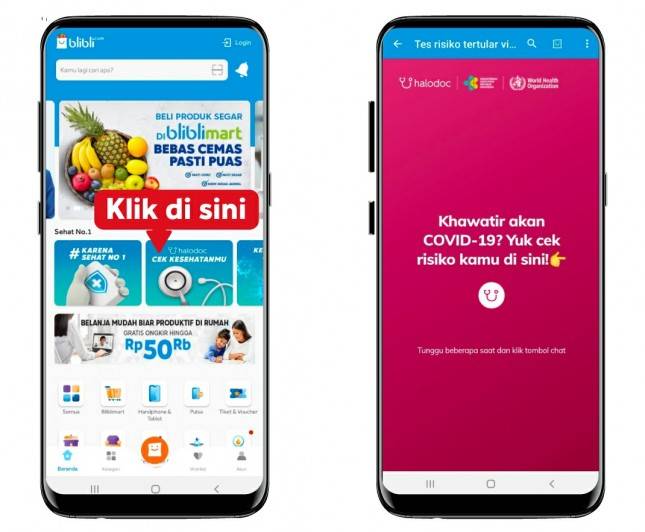 Blibli Bersama Halodoc Buka Akses Layanan Kesehatan Lawan COVID-19