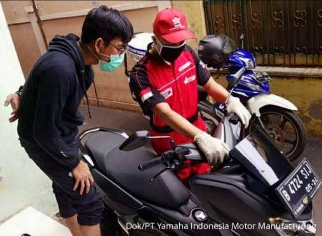 Tangkal Corona, Service Kunjung Yamaha (SKY) Jadi Solusi di Rumah Saja 